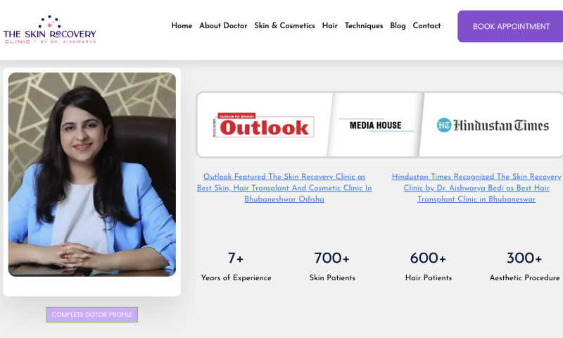 The Skin Recovery Clinic Bhubaneswar