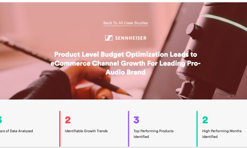 Product Level Budget Optimization Leads to eCommerce Channel Growth For Leading Pro-Audio Brand