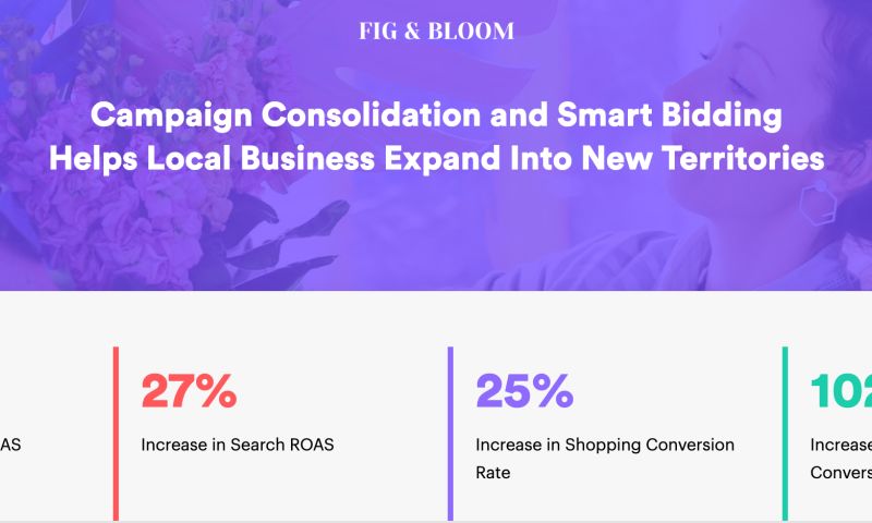Creative Smart Bidding Drives a 290% Increase in ROAS