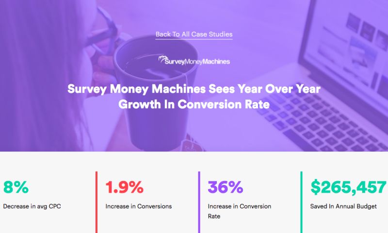 Survey Money Machines Sees Year Over Year Growth In Conversion Rate