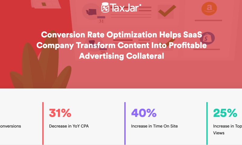Conversion Rate Optimization Drives Strategy for TaxJar