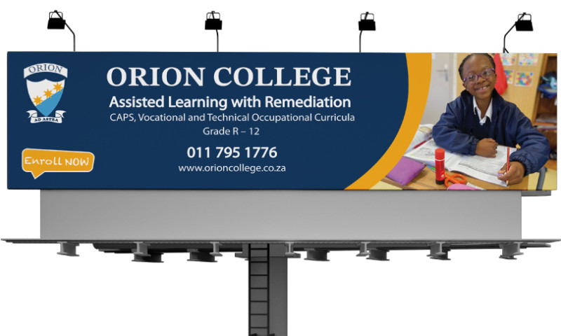 Orion College Billboard