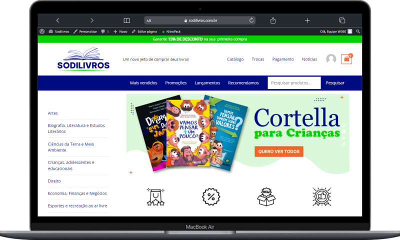 E-commerce Sodilivros