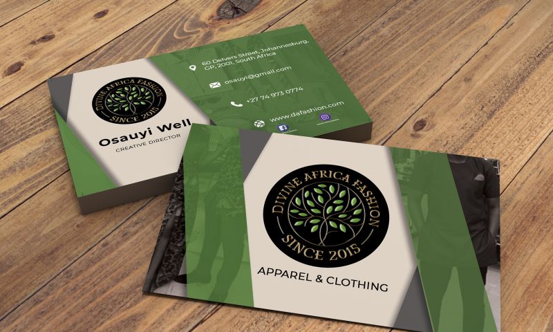 Brand Design for Divine Africa Fashion