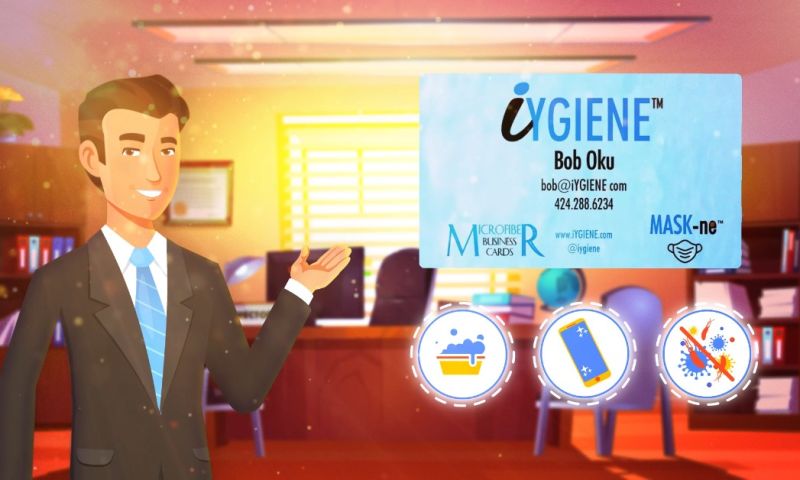 Micro Fiber Business Card Explainer Video - Anideos