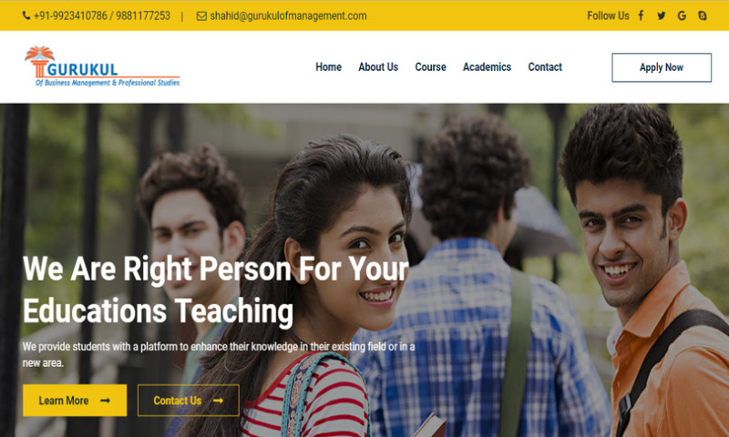 GURUKUL of Business Management & Professional Studies