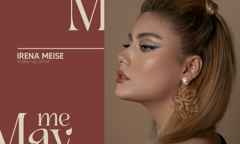 me May Make-up artist Brand design