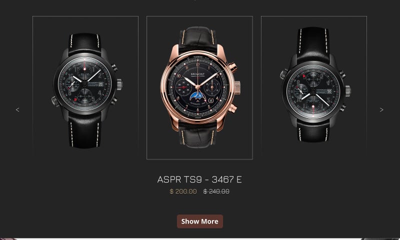 Watch Landing Page
