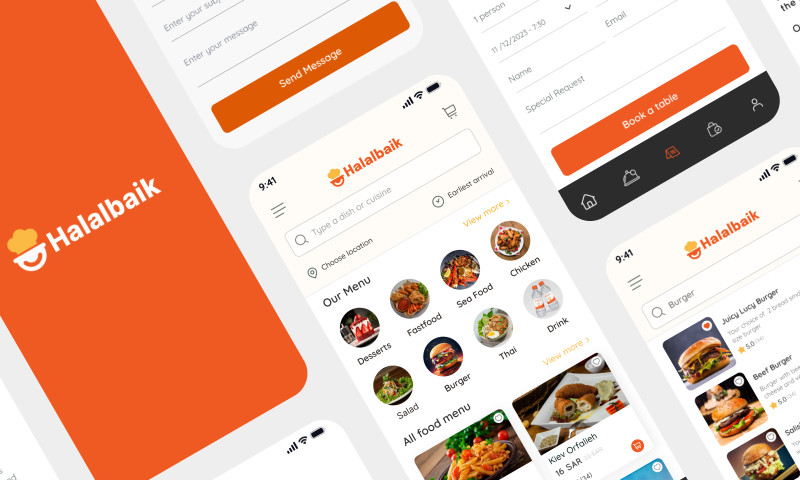 Restaurant App Design