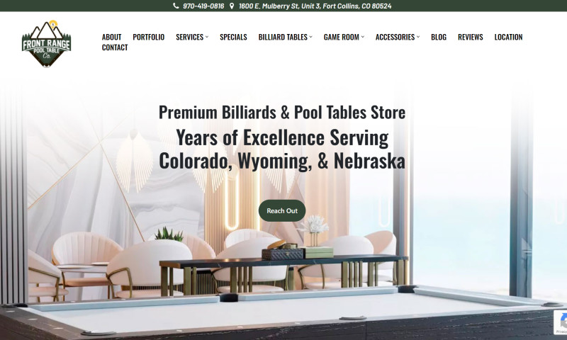 Front Range Pool Table Company