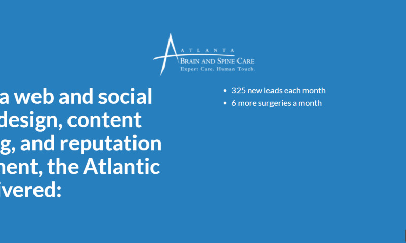 Atlanta's Leading Neurosurgery Practice Needed to Increase Brand Awareness and Reach