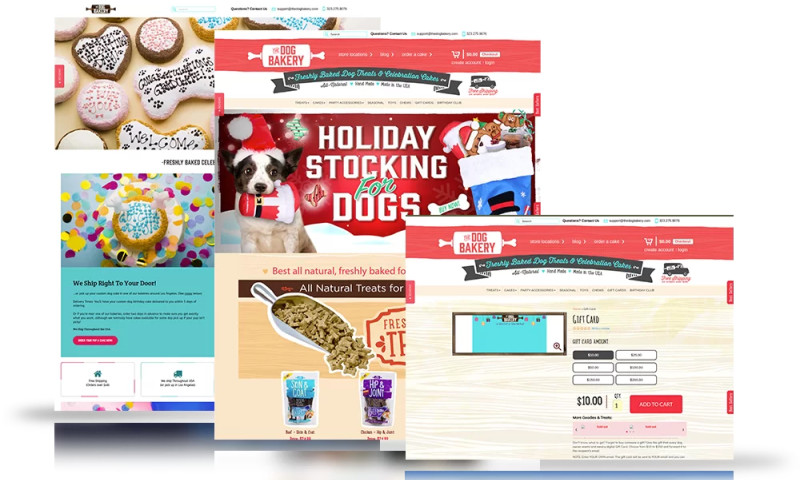 The Dog Bakery - Shopify eCommerce SEO - Pet Food & Supplies