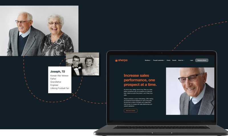 Shepa CRM Website Design