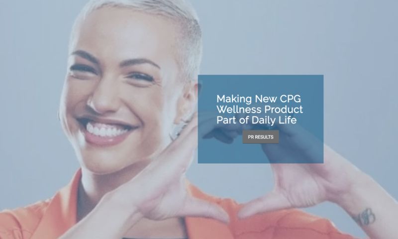 Emerging CPG Wellness Product