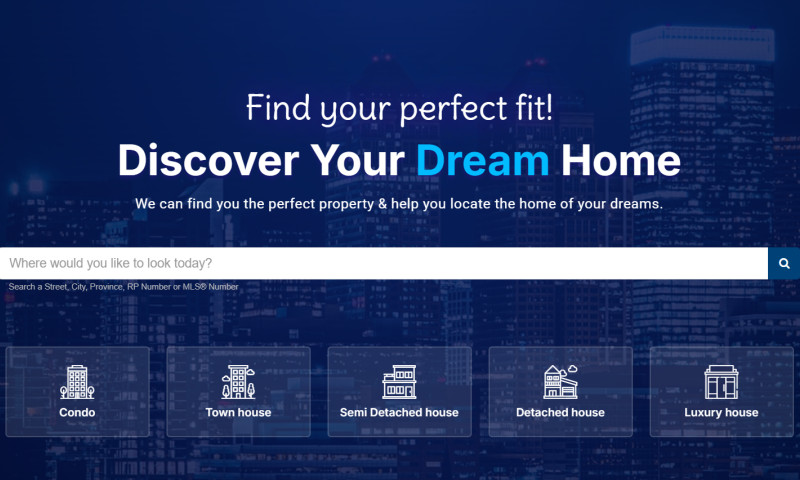 Real Estate Listing Website Development