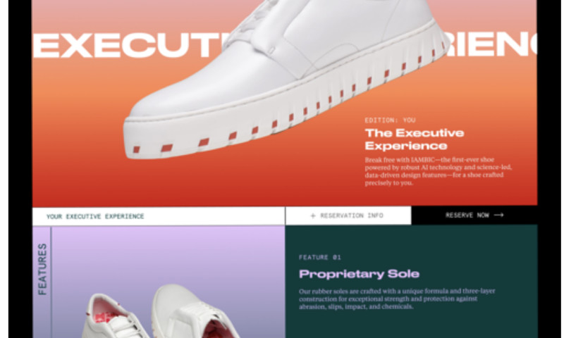 Iambic Shoes WordPress Website Design and Dev