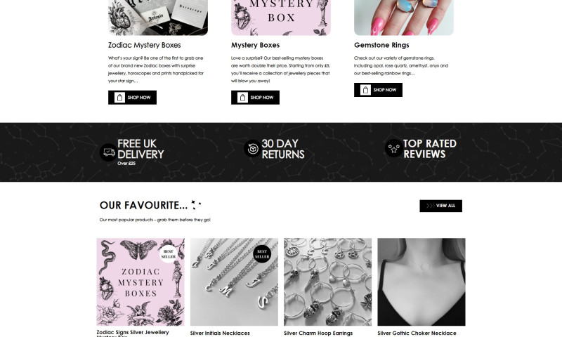 Jewellery WooCommerce Website
