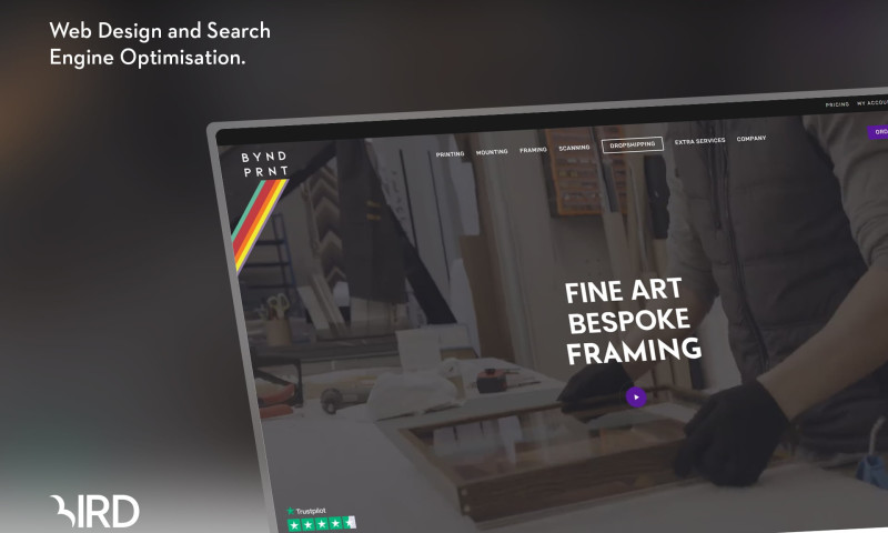 Website Design, Development and SEO a for Printing Company.