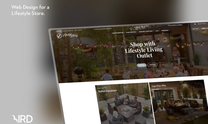 A Fun and Fresh Approach to Online Furniture Sales