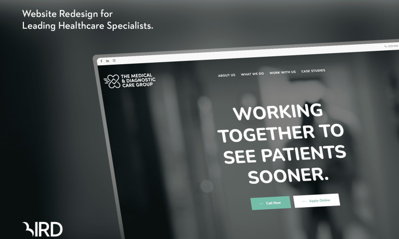 Website Design for Medical Recruitment Company