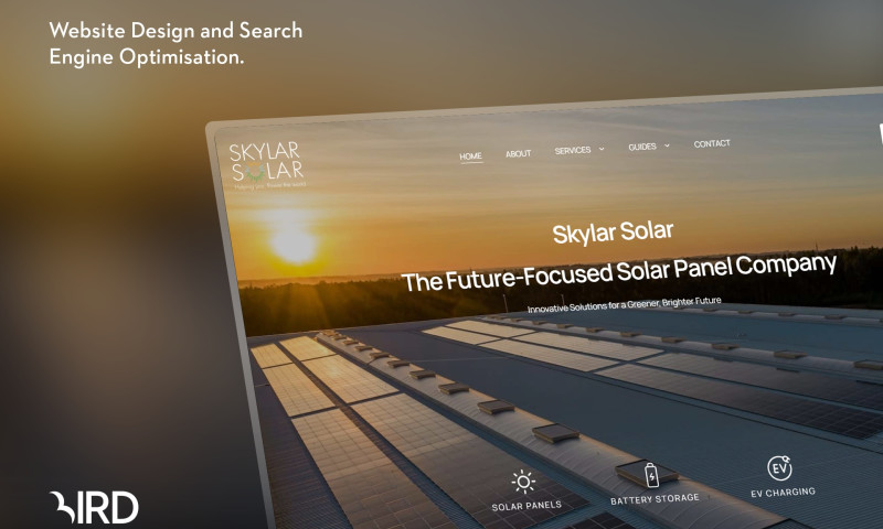 Web Design & SEO For Solar Panel Installation Company