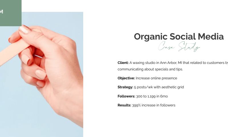 Organic Social Media