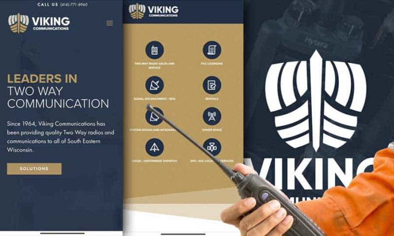 Viking Communications Website