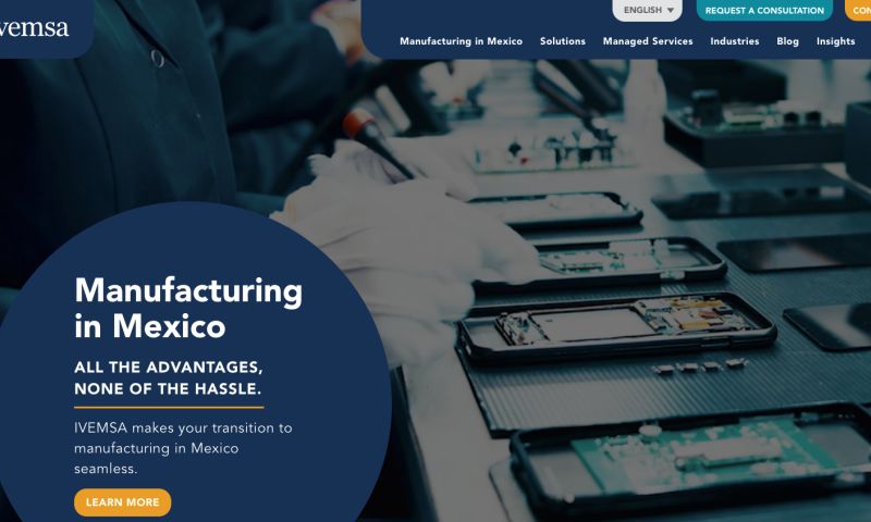 Manufacturing and Industrial Web Design