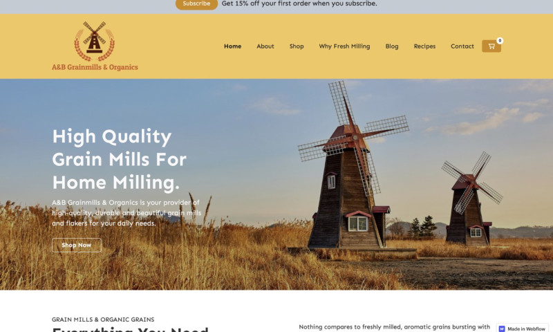 A&B Grainmills & Organics