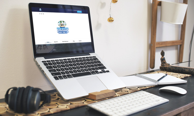 Paradise Senior Living Website Creation