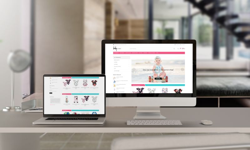 Baby Closet PH Logo & Website Design