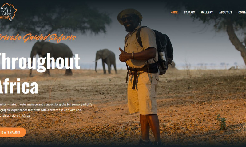 Safaris Website