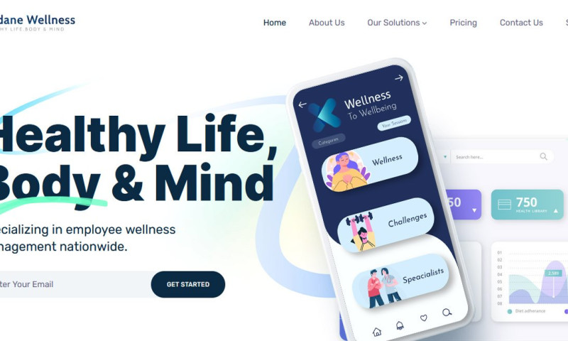 Anndane Welness Web Development