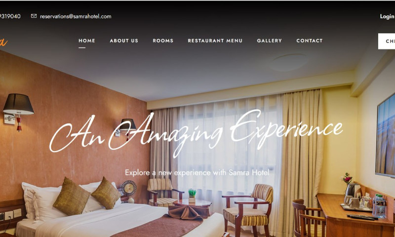 Samra Hotel Web Development