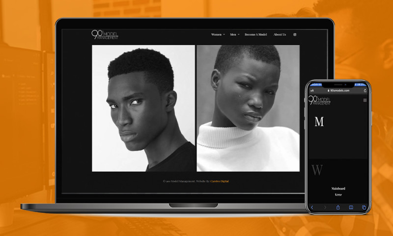 90s Models Management Website