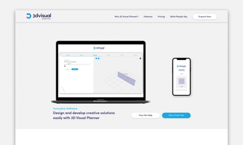 3DVisual Planner - Brand Strategy & Web Design