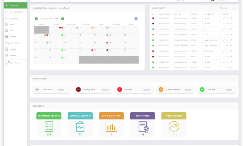 Enserve - Business Management System