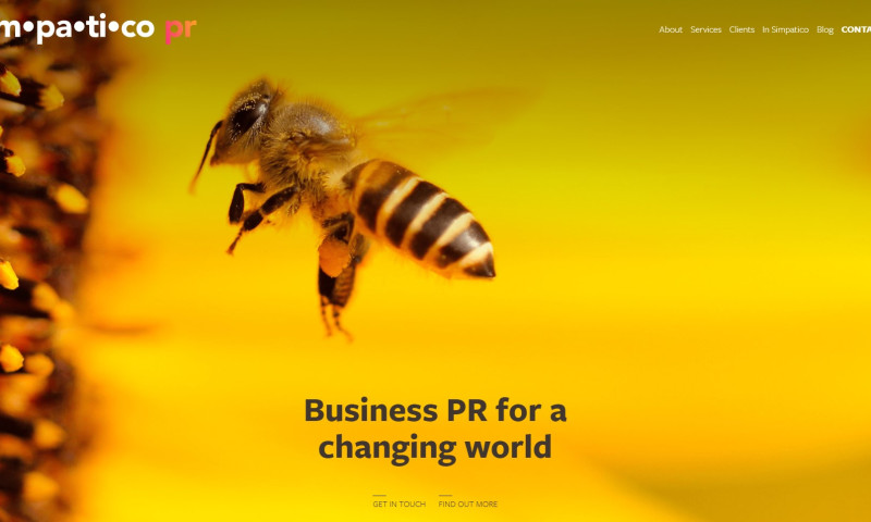 Simpatico PR - Website Design & Development