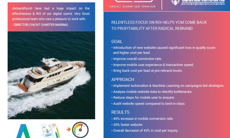 YACHT CHARTER MARINA