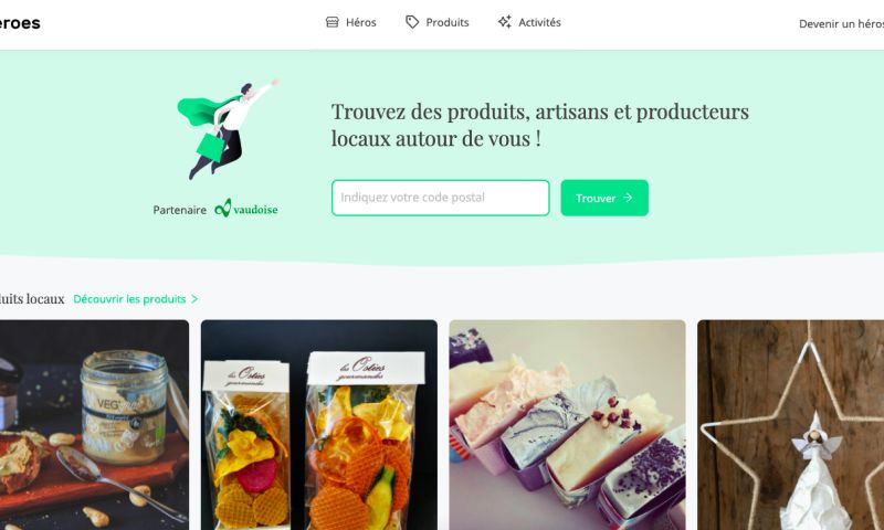 Supporting local economy by developing a web application