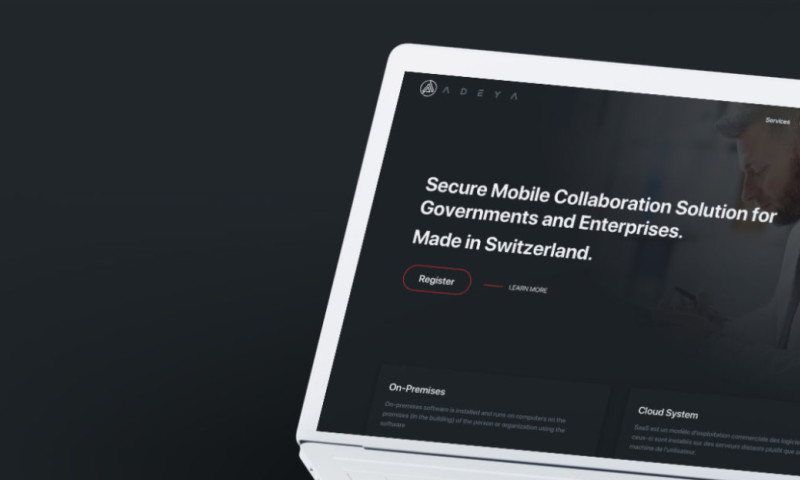 Website and digital marketing for Adeya