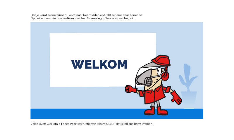 Animation for safety