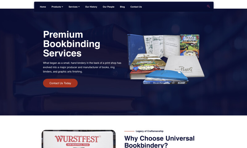 Printing Company Web Design