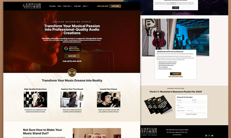 Site, Branding, Redesign And Build