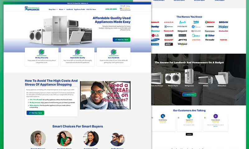 Affordable Appliances Launch
