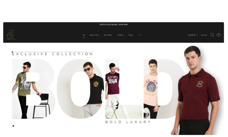 Twentee 4 - Ecommerce website