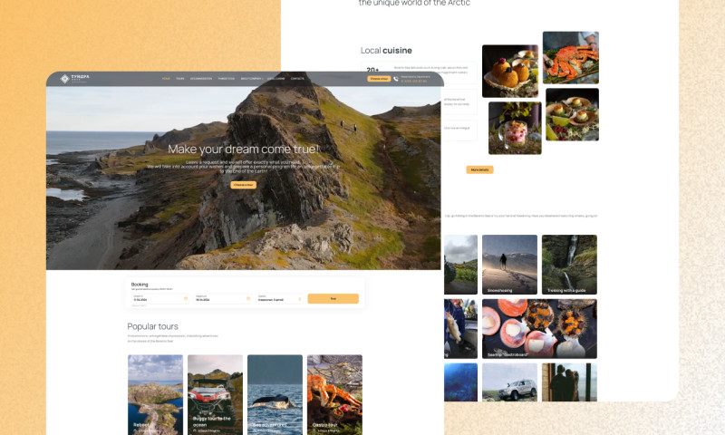 Business site for TUNDRA HOUSE