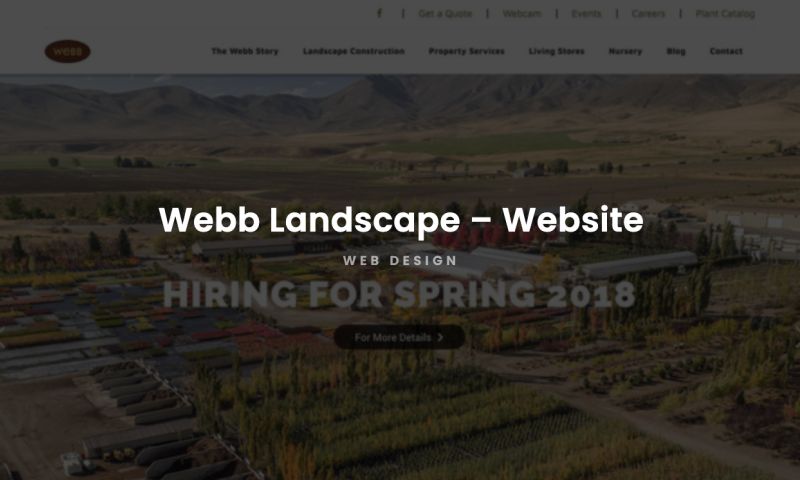 Webb Landscape