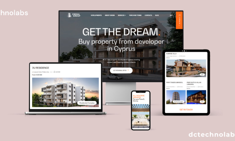 Web Development and Marketing for CRONA Group