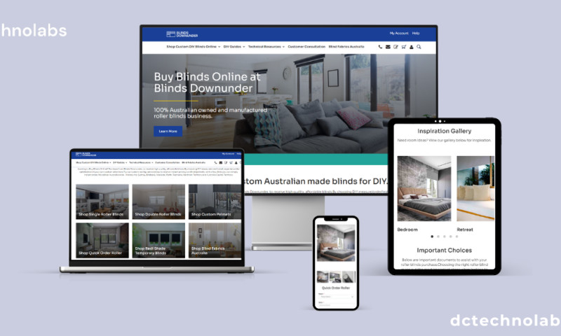 eCommerce Solution for Blinds Downunder